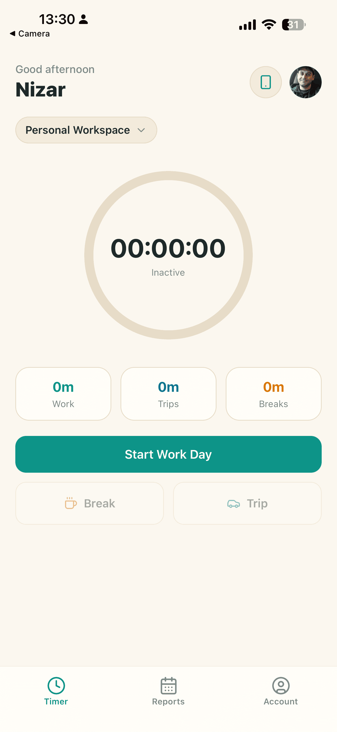 Clock-M React Native companion app